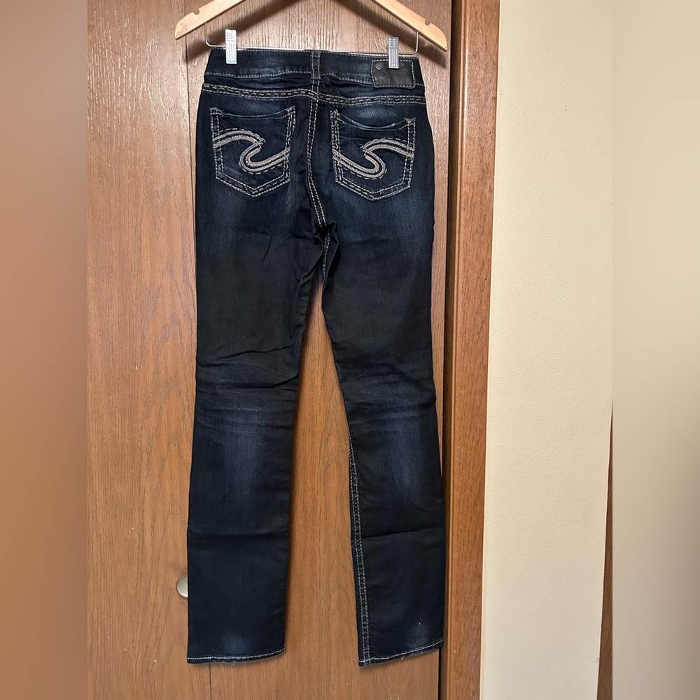 Silver jeans